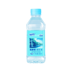 百多利苏打水无糖无汽果味多种口味弱碱性饮用水整箱350ml*24瓶装