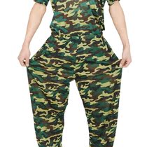 Camouflage clothing mens camouflage suit suit male student training uniforms field overalls labor insurance uniforms short-sleeved summer T