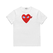 PLAY COMME des GARCONS Chuo Pau Ling CDG Men and women T-shirt lovers loving printed short sleeve boom