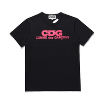 PLAY COMME des GARCONS Chuo Pau Ling CDG trendy short sleeve T-shirt male and female couples print summer