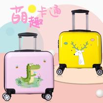 Childrens suitcase can be used for children strong and durable seat trolley case for boys and girls Korean suitcase