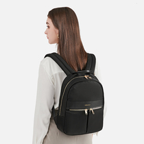 msle European and American tide brand womens business backpack commuter computer bag backpack small medium and large simple lightweight and fashionable