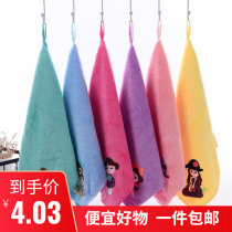 3 5 dress children towel washed face towels softer than pure cotton soft suction coral suede baby with little towel rubbed towel
