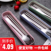 Lengthened public chopsticks Enlarged Public Spoon Suit 304 Stainless Steel Divided Vegetable Spoon Divided Dining Room Common Spoon Public