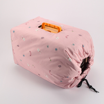 Pet air box warm insulation cover Cat dog out of the check thickened insulation wind and rain jacket cover