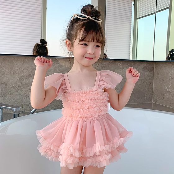 Little girl's new summer one-piece dress mesh swimsuit for seaside vacation trendy sweet children's swimsuit
Little girl's new summer one-piece dress mesh swimsuit for seaside vacation trendy sweet children's swimsuit