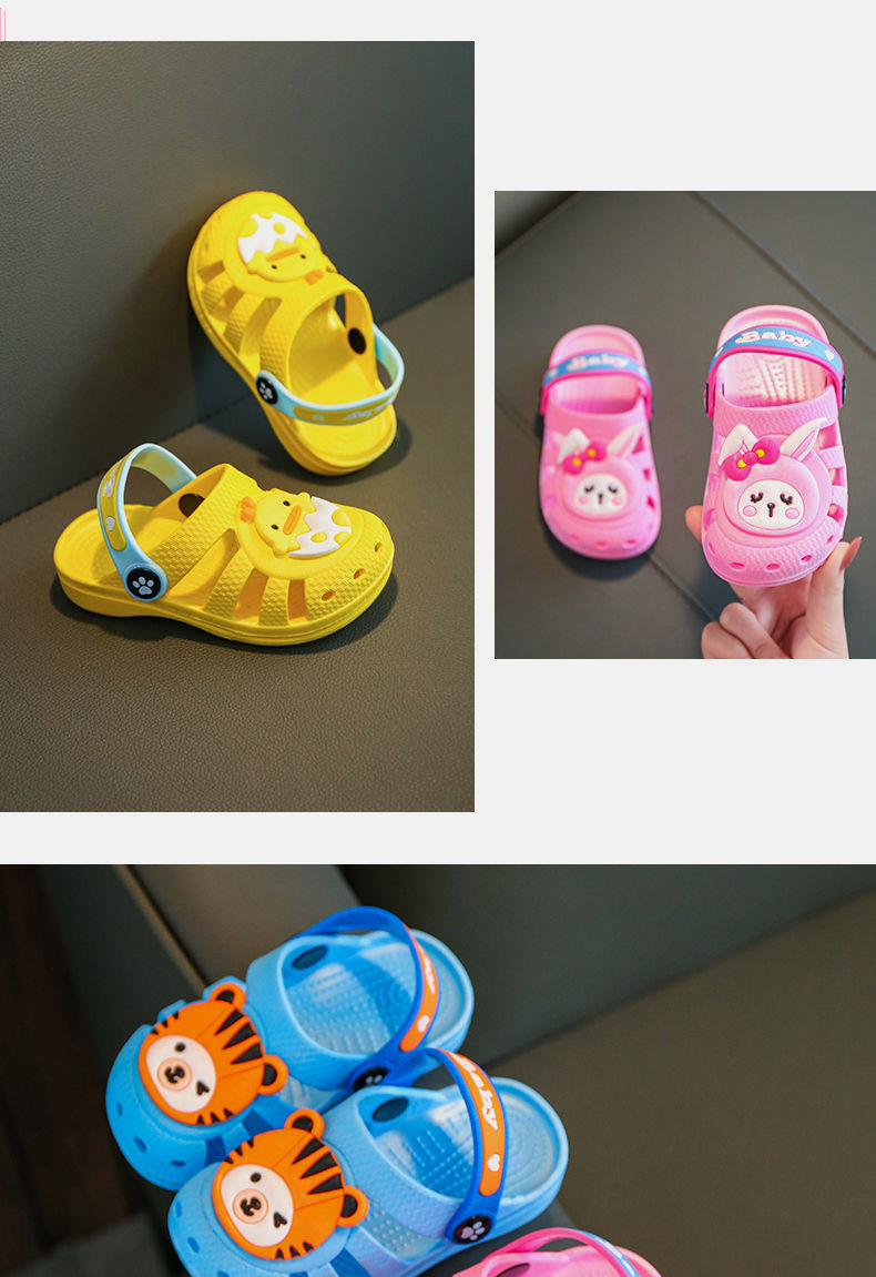 儿童包头拖鞋夏女童室内婴幼儿防滑