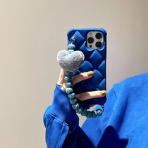 Klein blue apple 13promax mobile phone shell personality magica apply iPhone12 female wrist wristband 11
