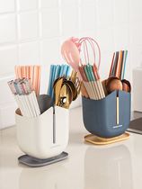 Shovel storage bucket high-value chopsticks tube kitchen set shovel spoon storage box high-end tableware multi-function