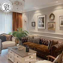 Three thousand gold curtains 2021 new simple modern light luxury bedroom living room shading high-grade velvet custom