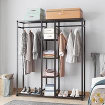 Household floor-to-ceiling coat rack bedroom clothes sub-rack multifunctional hanger