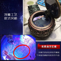 twelve Constellation Music Box 12 Romantic rotary European-style classical octaphonic box with light send girl birthday lettering gift