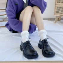 JK socks female summer thin lace legs socks spring and autumn socks pure cotton lo socks in tide wearing net red