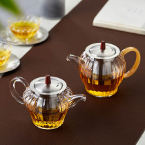 Small teapot One person with a teapot tea maker Net red single person home office High temperature resistance Xinyu handmade