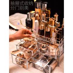 acrylic cosmetic box transparent clear make up organizer