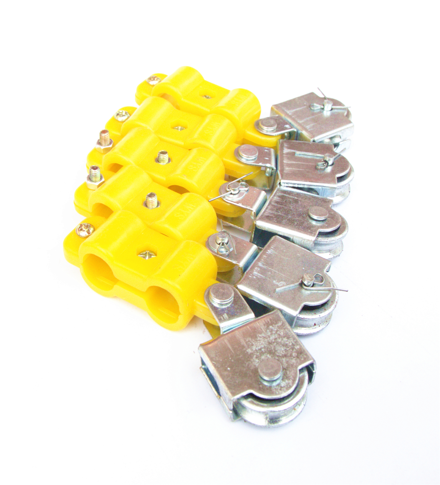 天车半塑料吊线滑轮/电动葫芦红色小滑轮 电缆钢丝绳滑轮10个起