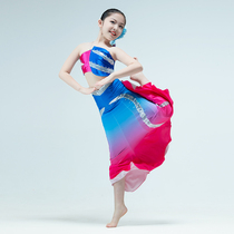 Dai Dai Dai Dance Dance Showcase Costume Gradually Fish Tail Dress Ethnic Peacock Dance National Clothing