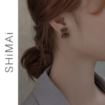 Decoration Pulse Personality Small Bear Ears female summer small and delicate 100 hitch decoration 2022 New wave minimalist Temperament Ear Accessories