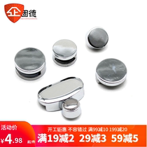 Glass j mirror fixing accessories bathroom mirror buckle mirror clip decorative cover glass clip support layer board wall installation