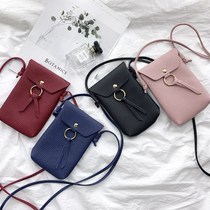 6 5-inch mobile phone packaging mobile phone with small bag 2021 autumn new fashion Chauder ladies bag Oblique Satchel Bag