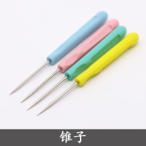 Awl thousand through heat shrinkable sheet punching and fixing handmade diy hairpin jewelry antique paper flower crimping accessories material
