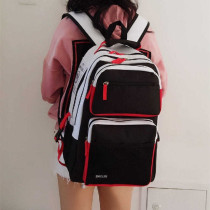 School bag female Korean high school backpack 2021 new wild junior high school student campus large capacity backpack computer bag