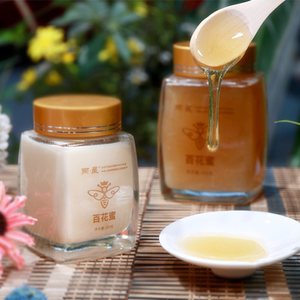 两星旗舰店 深山生态百花蜜土蜂蜜原蜜非椴树雪蜜洋槐枸杞蜂巢蜜