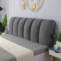 Bedside soft bag light luxury premium bed back cushion without bedside head directly against the wall collapse rice pillow light luxury wind play mobile phone