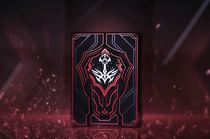 Fallen Cherry Bow Arrow Shield Treasure Sword Trident Flower Cutting Moon God Phoenix Steel Man Collection Open Fan Box of Playing Cards of Jedi