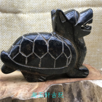 Gao ancient jade antique jade collection jade piece jade antique old pendant pendant old object decoration Dragon turtle