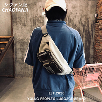 CHAFABANJI Japanese Sloping Tide Card Satchel Satchel Bag large capacity Chest Bag Student Single Shoulder Bag Chest front small backpack