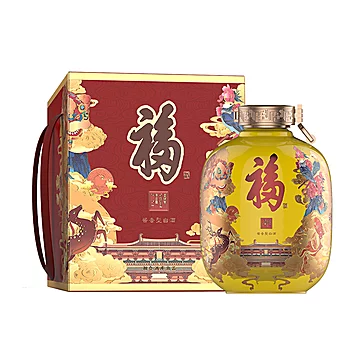 黔酒一号福酒2.5L大坛礼盒装53度酱香型白酒[100元优惠券]-寻折猪