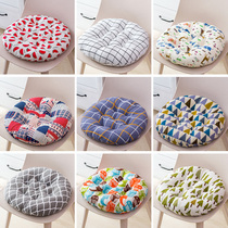 Thickened cushion floor household chair cushion Office seat cushion Student female round summer breathable stool fart pad