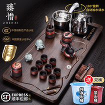 To cherish the upscale light extravaganza Tea Furniture Suit Home Living Room Office Guests Modern Fully Automatic Integrated Tea Tray