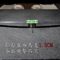 Uginshi Tea Tray Natural Trumpet Large Stone Tea Tray Whole Stone Black Gold Stone Tea Sea Brief About Home Tea Table