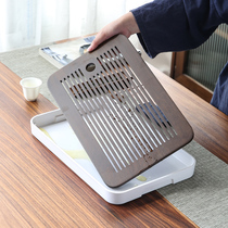 Modern Home Tea tray Small trays minimalist light extravaganza Tea Tea Sea Leash Water Storage Drainage Tea Table Dry Bubble Table