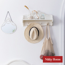 Your livable retro wall Wall Shelf Clothing Hook Wall Hanging Hook Wall-mounted Key Containing shelf