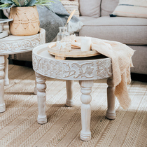 You live in French Retro Fruit Dish Household Living Room Round Network Round Round Room Round Room