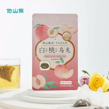 【他山集茶】蜜桃味白桃乌龙水果粒茶[20元优惠券]-寻折猪