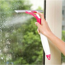 Glass wiping artifact comes with water spray household wiper window table cleaning housekeeping special double-sided scraping silicone