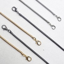 Snake bone chain Womens bag accessories Chain bag strap Shoulder crossbody bag belt Joker single buy chain Backpack chain