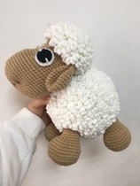 Wool hand-woven crafts material package diy doll crochet personality gift to send boyfriend to relieve boredom