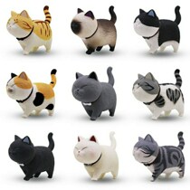 Emulation Kitty Ultra Cute New Products Full Transparency Kitty Toy Suit Bell Paparazzi kid toy cat gift