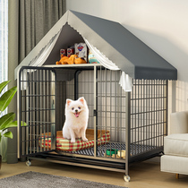 Dog Cage Sub Medium Dog Small Dog Interior With Toilet Separated Pet Fencing Dog Cage Teddy Kirky Dog Cage
