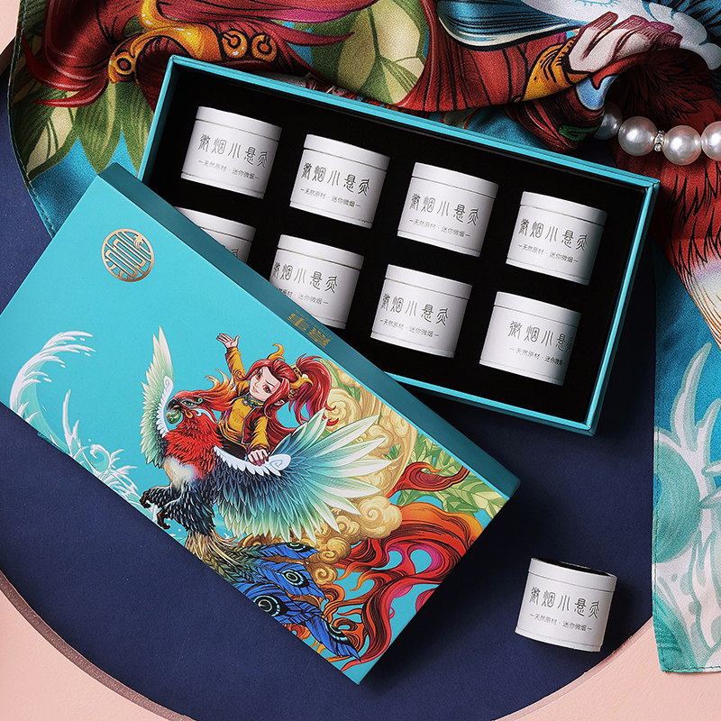 熹事 家用微烟熏蒸小悬灸艾灸盒 8粒装 天猫优惠券折后￥28.9包邮（￥98.9-70）