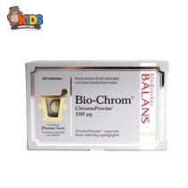 (Swedish Direct Mail) Danish Falnold Bio-Chrom Organic Yeast Chromium Tablets 60 Granuo Regulates Glucose Metabolism