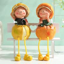 Hanging Foot Eva Swing Piece Creative Home Small Adornment Living Room Room Cute Good-looking TV Cabinet Set Birthday Gift Woman