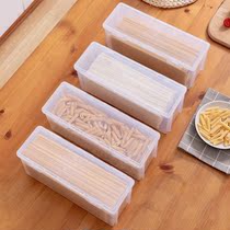 Noodle containing box large capacity pasta powder hanging surface refreshing seal large rectangular storage box packaging convenient for packaging