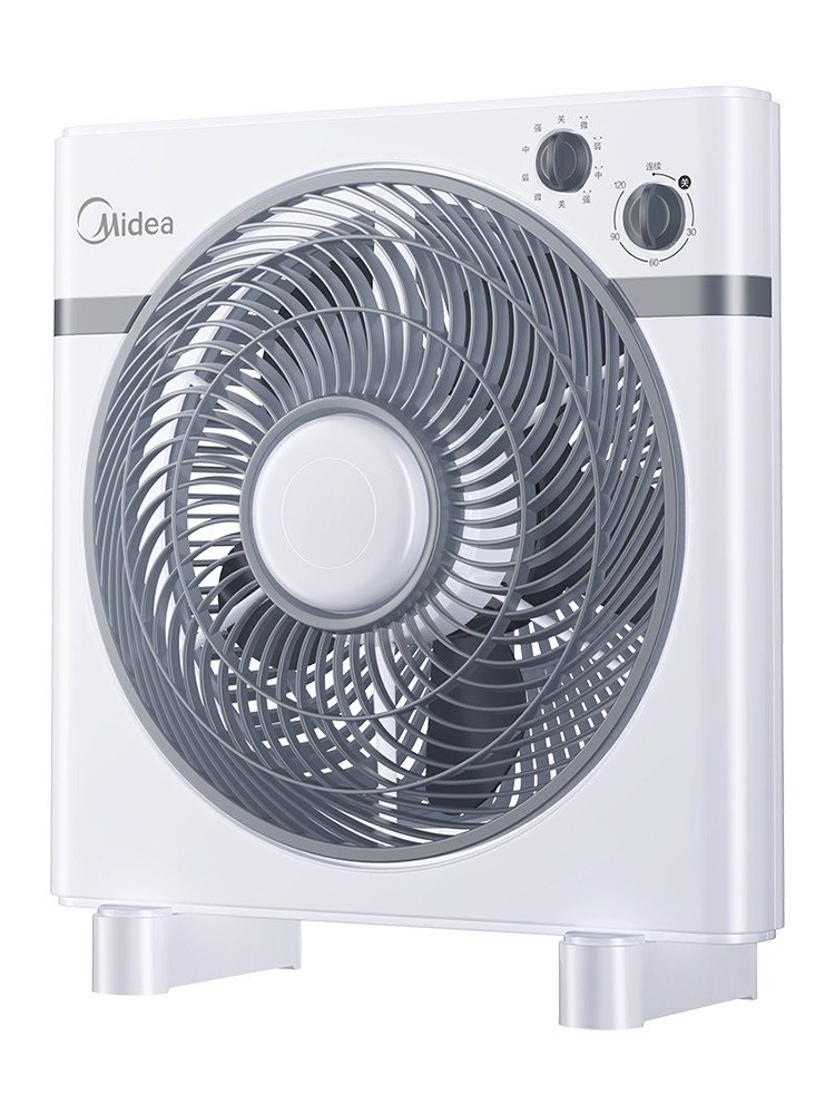 美的电风扇台式家用转页扇小型宿舍床上用鸿运扇12寸台扇旗舰店小