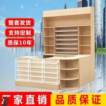 Shop convenience store supermarket display multifunctional cashier function simple platform combination rack tobacco and wine cabinet small corner
